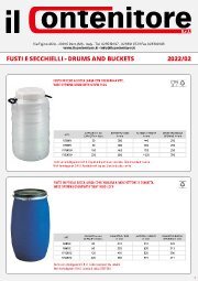 Catalogo sfogliabile Fusti e secchielli